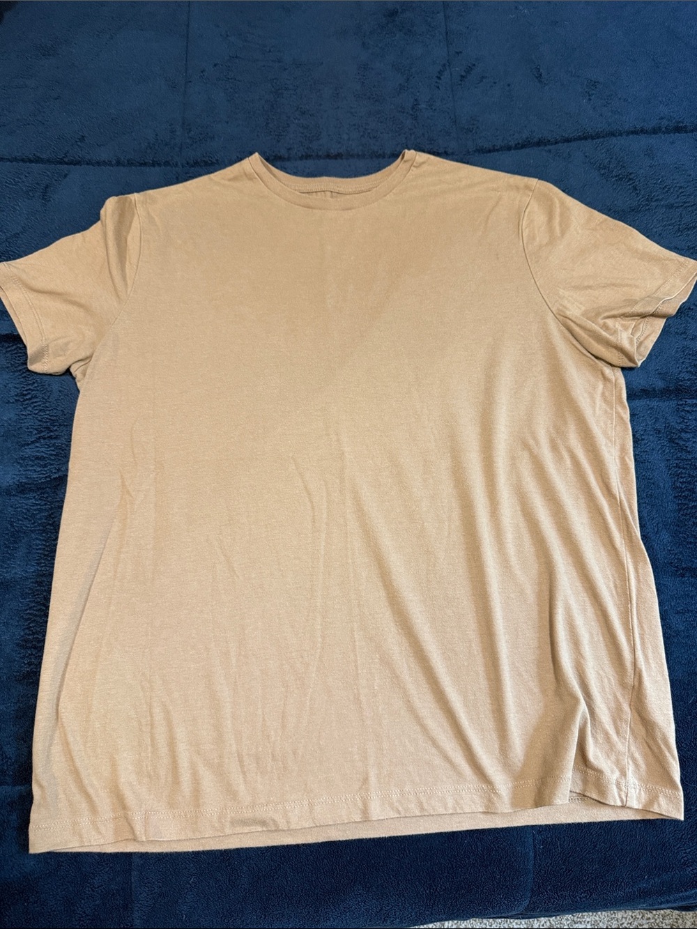 Goodfellow & Co Men's Crew Neck T-Shirt in Tan